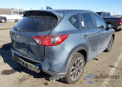 2016 Mazda Cx-5 Grand Touring z USA, uszkodzony, nr VIN JM3KE4DY4G0853410